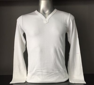 uzem bodysize tshirt long sleeve 20-053 best seller all the time 100% cotton เสือ้แขนยาวคอแฟชั่น วัดรอบอกได้ 38นิ้ว สามารถยืดได้ถึง 42นิ้ว ความยาว 27 นิ้ว