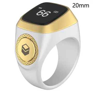 Creative Digital Tally Counter Ring Stitch Marker Row Counter LED Luminous  Electronic Finger Rings Clicker Number