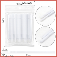 Mecola อุปกรณ์ตัวต่อขนตาสำลีใช้แล้วทิ้ง100ชิ้นแปรงปัดมาสคาร่า,ลดราคาที่ต่อขนตาอุปกรณ์กำจัดที่ทาเครื่องสำอาง