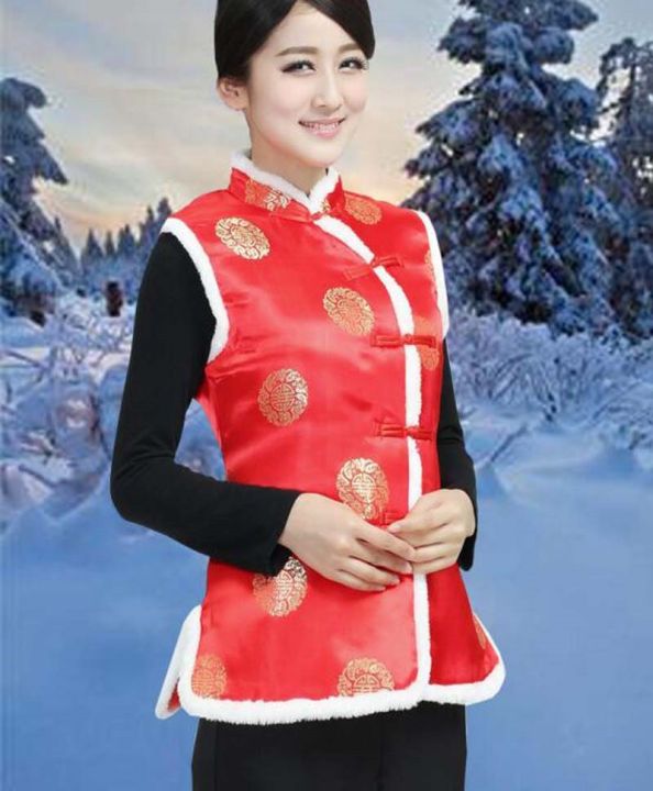 2023ชุดจีน-suples-แจ็คเก็ตเสื้อกล้ามผ้าฝ้ายผู้หญิงจีนใหม่ขายดีผ้าซาตินอบอุ่น
