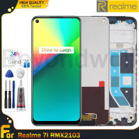 Beyondwolf จอ LCD ขนาด6.5นิ้วของแท้สำหรับ Realme 7i RMX2103จอแสดงผลหน้าจอสัมผัสจอแอลซีดีชิ้นส่วนสำหรับ7i Realme