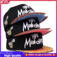 แฟชั่น MUNCHIES เบสบอลหมวกขนมขบเคี้ยวสีชมพู Snapback หมวกผู้หญิงผู้ใหญ่ hip hop หมวกกลางแจ้ง Casual Sun หมวก gorras กระดูก