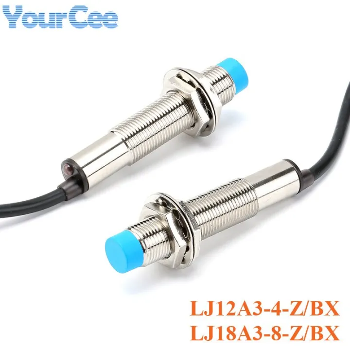 LJ12A3 4 Z/BX LJ18A3 8 Z/BX New Inductive Proximity Sensor Detection ...