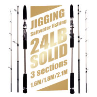 คันเบ็ดตกปลา Jiggingคัน 5.5ฟุต/6ฟุต/7ฟุต 6-12เบส คันสปิน&amp;คันเบส คันเบ็ดตก คันเบ็ดคาร์บอนไฟเบอร์และรอก