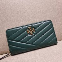 กระเป๋าสตางค์ใบยาว TORY BURCH KIRA CHEVRON ZIP CONTINENTAL WALLET