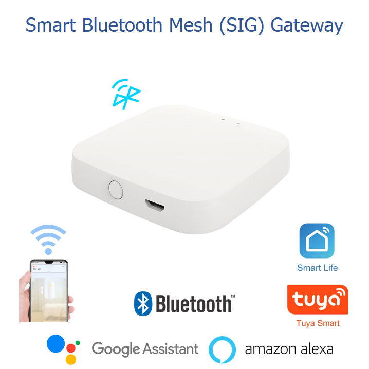 Tuya Smart Life Bluetooth SIG Mesh Gateway Wireless Hub Home