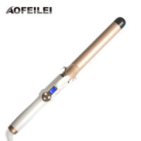 AOFEILEI Orfeilei แกนม้วนผมลอนใหญ่เครื่องมือดัดผมลอนไฟฟ้าที่ม้วนผม38มม.