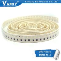 300pcs 0805 SMD Resistor 1% 0 ohm 1/8W 0R