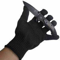 [Fast delivery] Grade 5 Steel Wire Cut-Resistant Gloves Special Forces Gloves Male Anti-stab Labor Insurance Kitchen Fish Killing Gloves Anti-Cut and Knife-resistant