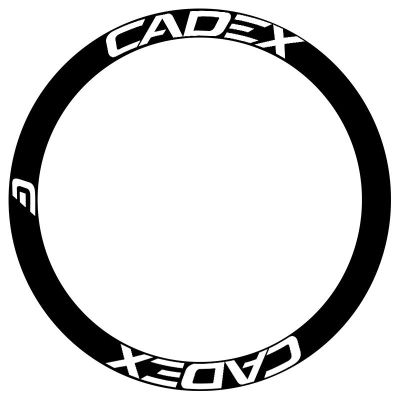 CADEX สติ๊กเกอร์ติดล้อจักรยานเสือหมอบจักรยานสติกเกอร์ตกแต่งล้อรถมอเตอร์ไซด์กันน้ำสติ๊กเกอร์ตกแต่งอุปกรณ์เสริม42C 42D 65C 65D