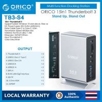 Orico Thunderbolt อะแดปเตอร์เชื่อมต่อ 3 Type C เป็น HDMI 4K 60Hz USB 3.0 3.1 สําหรับ MacBook Mac Windows(TB3)