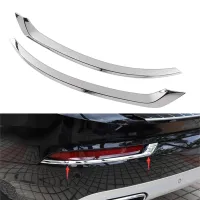 Car Chrome Rear Fog Light Tail Lamp Eyelid Cover Trim for VOLVO XC90 2016-2020 Car Accessories