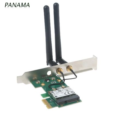 Nama Pcie การ์ดอะแดปเตอร์เครือข่าย Wifi ไร้สาย 3000Mbps Dual Band 5.8GHz 2.4GHz Pci-E สําหรับเมนบอร์ด Intel Amd