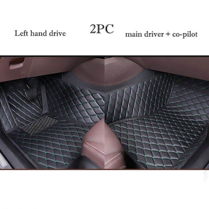 Custom Front Row 2 Seats Car Floor Mats For MINI Cooper R50 R52 R53 R56