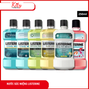 Nước Súc Miệng Listerine Diệt Khuẩn, Thơm Mát, Trắng Sáng Răng 250ml