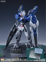 XVX-016RN 1/144 HG Gund-ARM สร้างทางอากาศแม่มดเกรดสูงจาก AW9ปรอทแผ่นแกะสลักรายละเอียดงานแกะสลักเป็นชุด w/ รูปลอก