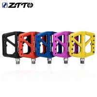 ZTTO Ultralight Seal Bicycle Pedals Bearings Color Flat Platform Nylon Pedal Non-Slip BMX XC Mountain Bike Parts Accessories