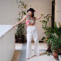 plume.bkk Silk Pants กางเกงผ้าลินิน