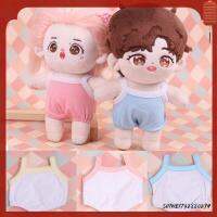 Camisoles ตุ๊กตาสีทึบ SHIWEI732880294สำหรับ1/12ตุ๊กตา BJD 15ซม. ตุ๊กตาผ้าอุปกรณ์เสื้อผ้าตุ๊กตา DIY