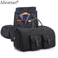 Alirattan Women Men New Oxford Folding Suit Storage Bag Fashion Designer Large Capacity Hand Luggage Fitness Travel Bag A436