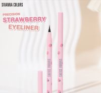 SIVANNA COLORS PRECISION STRAWBERRY HF9008 อายไลนเนอร์ เส้นเล็กสีชัด ติดทนนาน กันน้ำ กันเหงื่อ