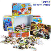 Puzzle 100 ชิ้น,สัตว์น่ารักและปริศนาจิ๊กซอว์ตัวเลขสำหรับเด็กปริศนาการศึกษา,3 +