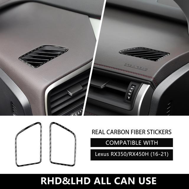 dvvbgfrdt-real-carbon-fiber-for-lexus-rx350-rxh450-2016-2017-2018-2019-2020-2021-car-air-outlet-vent-sticker-interior-trim-accessories