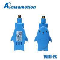 อะแดปเตอร์โปรแกรมไร้สาย WIFI WIFI-FX สำหรับมิตซูบิชิพีแอลซีเอฟเอ็กซีรีย์เปลี่ยน USB-SC09-FX PLC สายสื่อสาร MD8ขาเป็น RS422