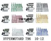 Motorcycle Complete Fairing Bolts Kit Bodywork Screws For Fit DUCATI HYPERMOTARD 796 2010-2012