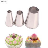 【hot】 3pcs Nozzle Decorating Tips Pastry Nozzles Icing Baking Tools Mouth ！