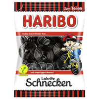 Lakritz Schnecken Haribo 200 G.