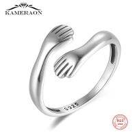 [COD] 925 Sterling Rings for Adjustable Electroplating Cuff Wedding Engagement Jewelry