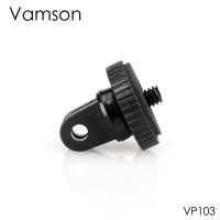 Vamson อะแดปเตอร์ติดขาตั้งกล้องเล็กๆ1/4 "Monopod สำหรับ Gopro Hero 8 7 6 5 4 3 2สำหรับกล้อง Yi Vp103