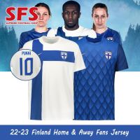 shot goods 【SFS】Top Quality 2022 Finland Soccer Football Jersey T-shirt Sports Jerseys Loose Fans Version Jersey S - 2XL