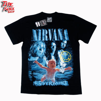 เสื้อวง Nirvana MS 163 เสื้อวงดนตรี เสื้อนักร้อง