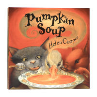 Pumpkin soup English original pumpkin soup parent-child picture book young childrens book small animal story book imported Book paperback picture book childrens English Enlightenment cognitive picture story book 3 ~ 5 years old