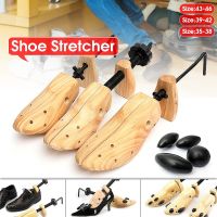 【YF】 Shoe Stretcher Wooden Shoes Tree Shaper Rack Pine Wood Adjustable Flats Pumps Boots Expander Trees For Man Women