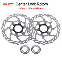 NUTT 140 มม. 160 มม. 180 มม. ดิสก์เบรกโรเตอร์ Centerlock Mountain Road จักรยาน MTB การกระจายความร้อน Cooling แผ่นกลวงดิสก์ล็อคศูนย์-huangjianping