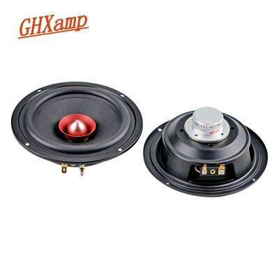 GHXAMP 5.25นิ้ว4Ohm ลำโพงฟูลเรนจ์ไฮไฟลำโพงกระสุนเสียงนีโอดีเมียม25มม. KSV สำหรับเสียงความถี่เต็มรูปแบบ20-40W 2ชิ้น