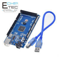 1ชิ้น R3 MEGA2560 MEGA2560 (CH340G ATmega2560-16AU) คณะกรรมการพัฒนา USB AVR สายเคเบิล Arduino