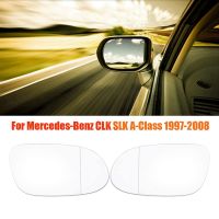 1Pair Side Wing Rearview Mirror Heated Lens Glass 2088100121 2088100421 for Mercedes-Benz CLK SLK A-Class 1997-2008