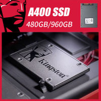 480GB SSD (เอสเอสดี) Kingston (Kings-SSD-A400/480G) 2.5" SATAIII 5Gb/s (Read 500MB/s | Write 450MB/s) ประกัน 3 ปี