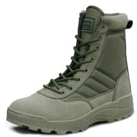 Mens Boots 2022 New Tactical Military Boots Special Force Desert Combat Army Boots Men Work Shoes Outdoor Hiking Ankle Boots