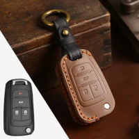 HushdgLeather รถ Remote Key Case Shell Fob สำหรับ Buick สำหรับ Chevrolet Cruze Aveo Trax Opel Astra Corsa Meriva Zafira Antara Jkouh