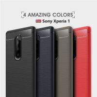 เคสสำหรับ Sony Xperia 1ชิ้นเคสฝาครอบซิลิโคน TPU นิ่มเต็มตัวหรูหรา6.5นิ้วกันกระแทกเคสสำหรับ Sony 1 J8110 J8170 J9110กระเป๋าโทรศัพท์