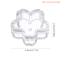 ?LANBENAE? กล่องเก็บเครื่องประดับพลาสติกใสที่เก็บเครื่องประดับกล่องใส่ป้องกันการเกิดออกซิเดชันแบบเม็ดยาหูกระดุมสร้อยคอแหวนเคส