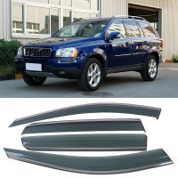 สำหรับ Volvo XC90 2009-2014 Wind Visor Deflectors รถ Venisor ประตูด้านข้างหน้าต่าง Air Guard Deflectors ป้องกันหิมะ Sun