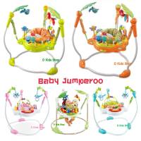 Baby walker Jungle Jumperoo  จั้มเปอร์ จั้มเปอร์เด็ก มีเสียง มีไฟ มีส้มสดใส