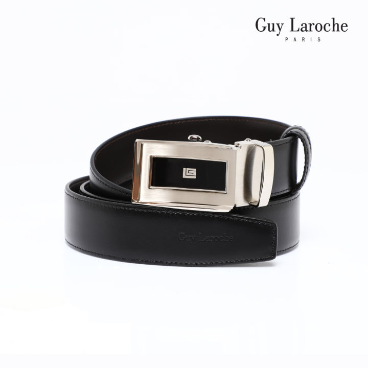 guy-laroche-เข็มขัดหนังผู้ชาย-รุ่น-mgb0020a-สีดำ