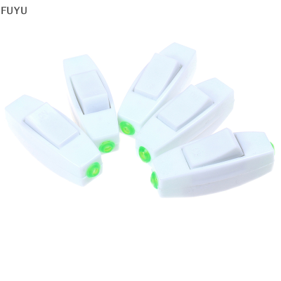 FUYU 5pcs Rocker Switch AC 110V 220V 6A สวิตช์เปิด/ปิดโคมไฟตั้งโต๊ะ